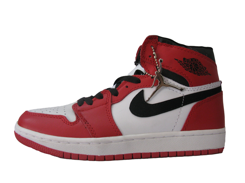 Claasic Air Jordan 1 Red White Black Shoes