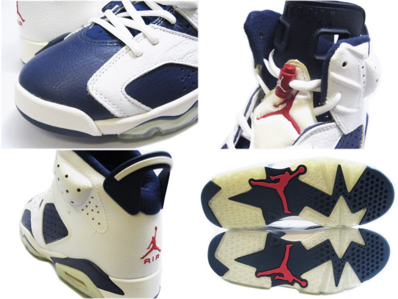 popular air jordan 6 retro olympic midnight navy varsity red white shoes